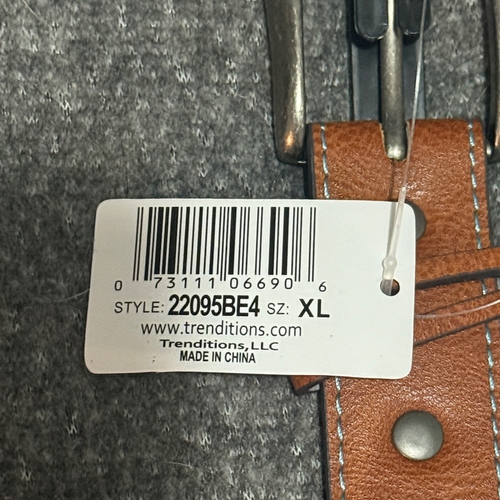 Girl’s XL Catchfly Belt with Teal Interior - Picture 4 of 6